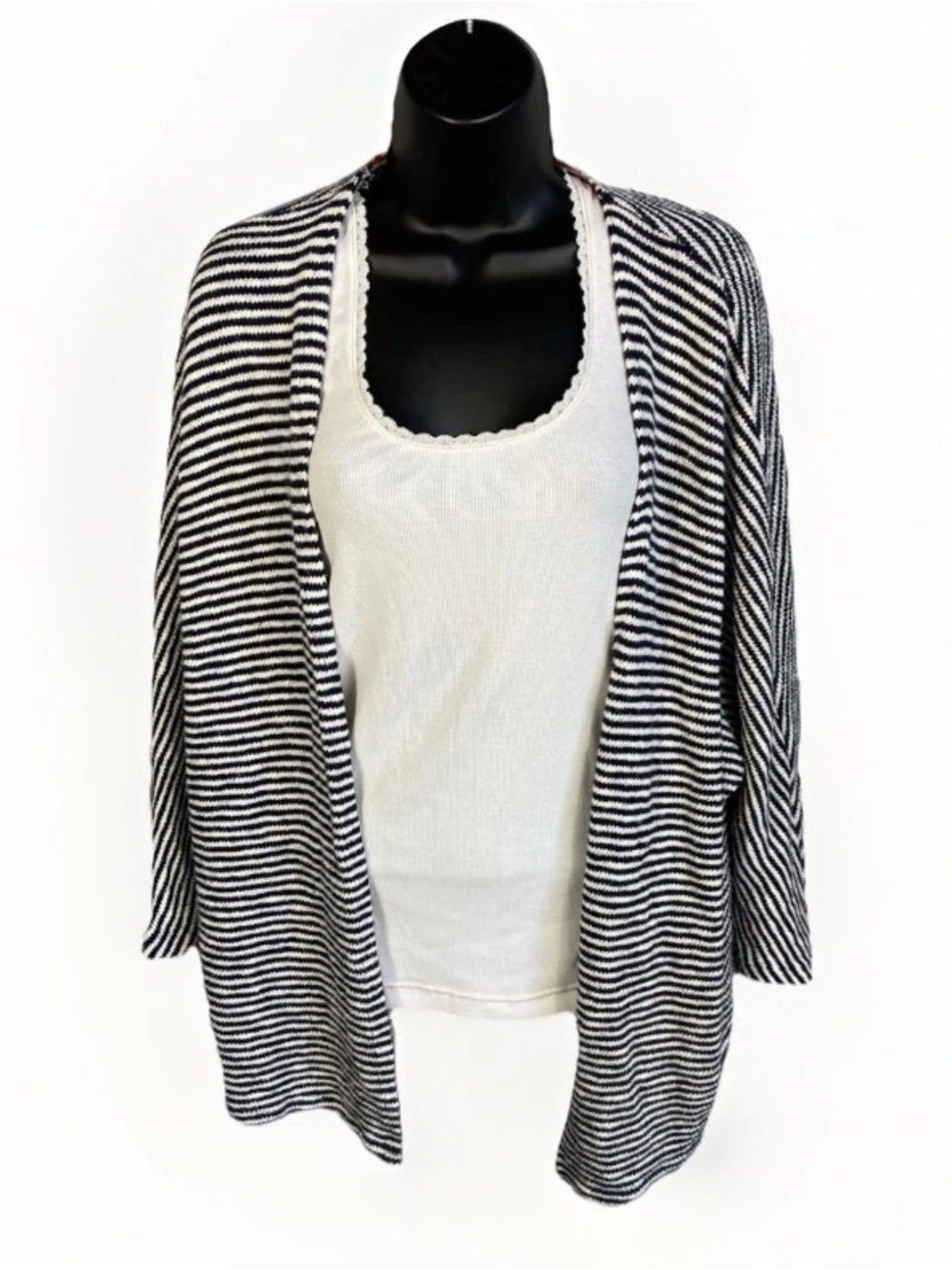 Sundry Open-Front Sweater Cardigan Women’s M 2 Revolve Brand Cotton Made in USA